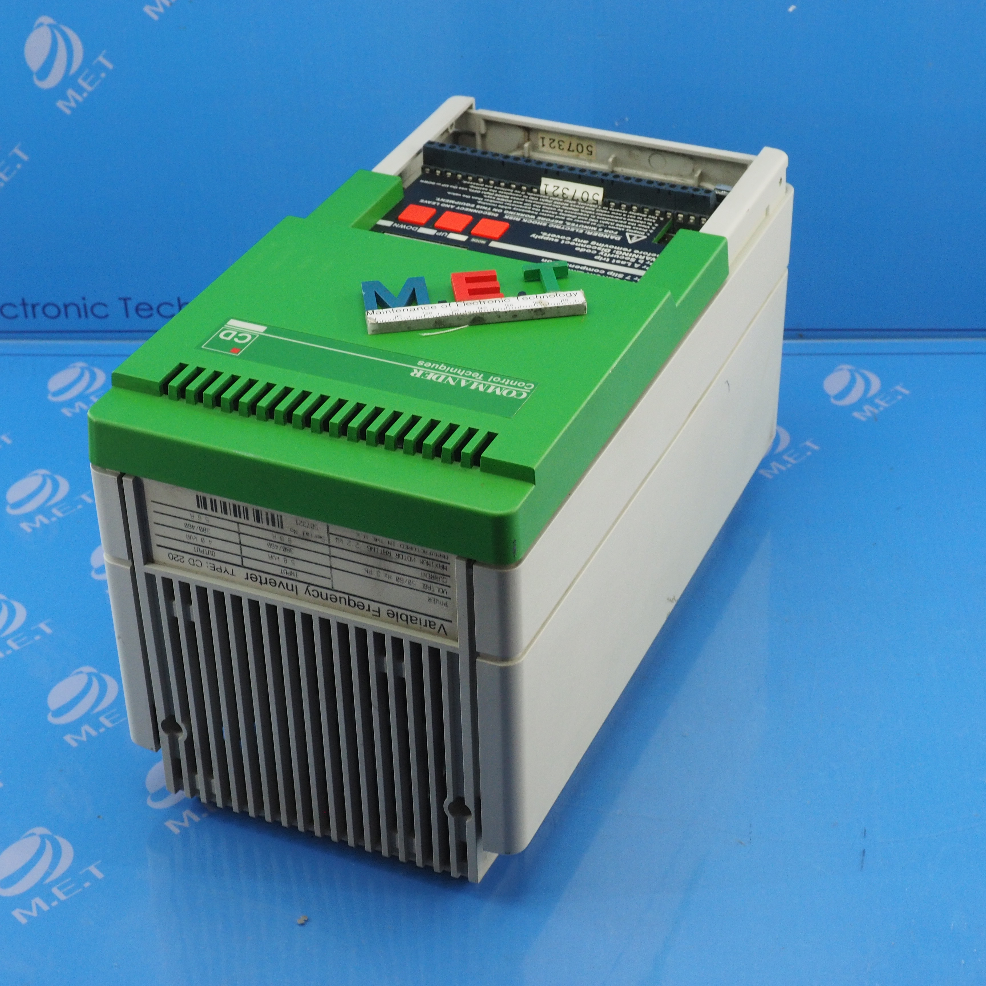 Commander Inverter COMMANDER VARIABLE FREQUENEY INVERTER CD 220/M.E.T | 산업용 전자장비 판매 / 수리 ...