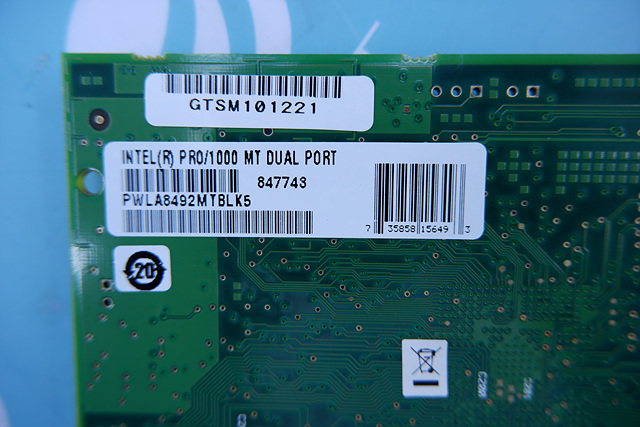 Scheda Di Rete Intel PRO/1000 MT PWLA8490MTBLK5, 847742, NUOVA